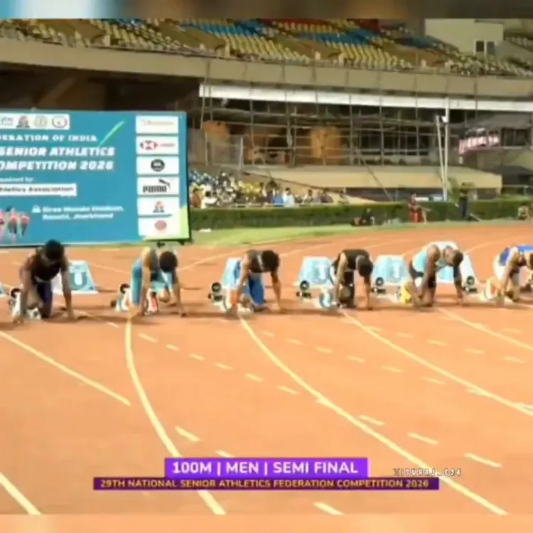 Mandaviya Hails Animesh Kujur's 100m National Record