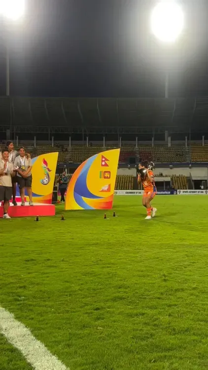 Mandaviya Hails Blue Tigresses on SAFF Women's Title Win