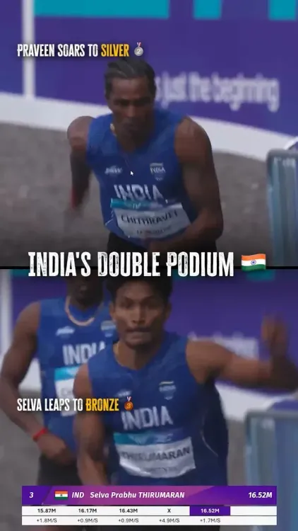 Mandaviya Hails India's Double Podium in CWG Triple Jump