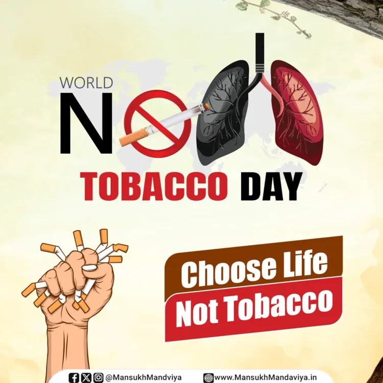 Mandaviya urges youth to reject tobacco, choose fitness