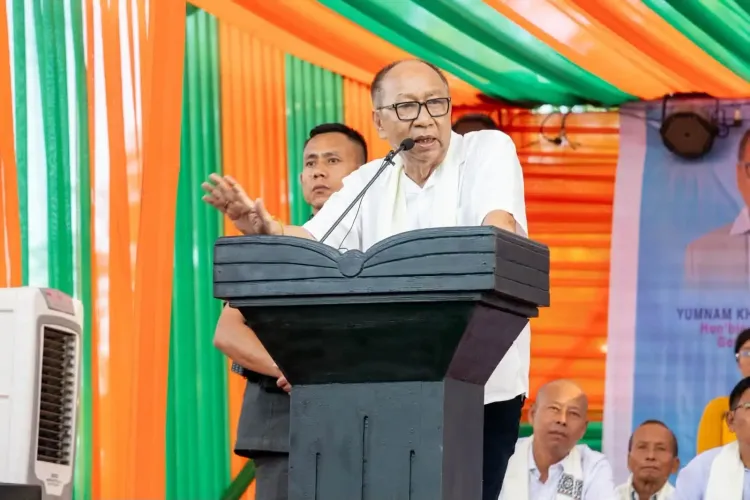 Manipur CM Khemchand Singh urges unity across communities to restore peace