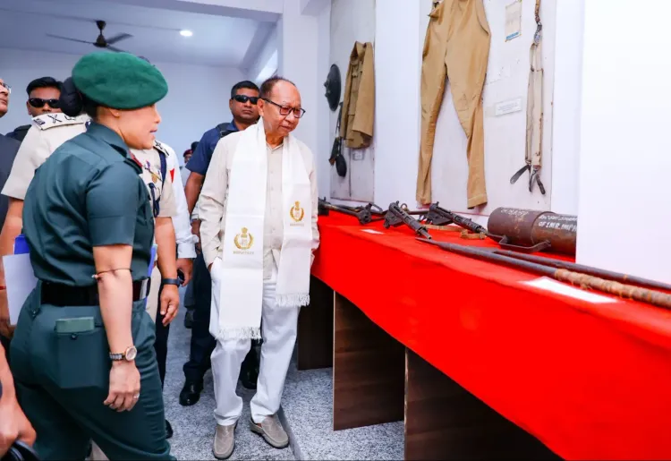Manipur CM inaugurates WWII artefact police museum at 1st Manipur Rifles complex