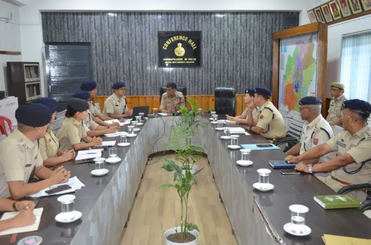 Manipur DGP Mukesh Singh pushes intelligence-led policing in Imphal review