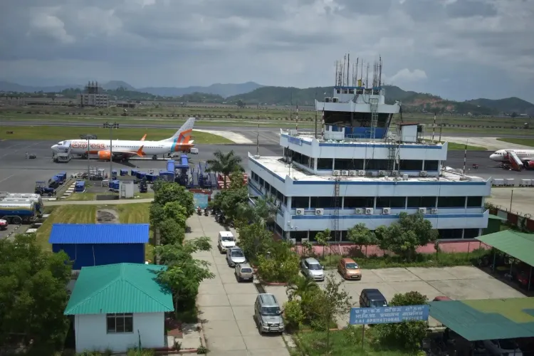 Why Were Flight Operations Halted at Imphal Airport?