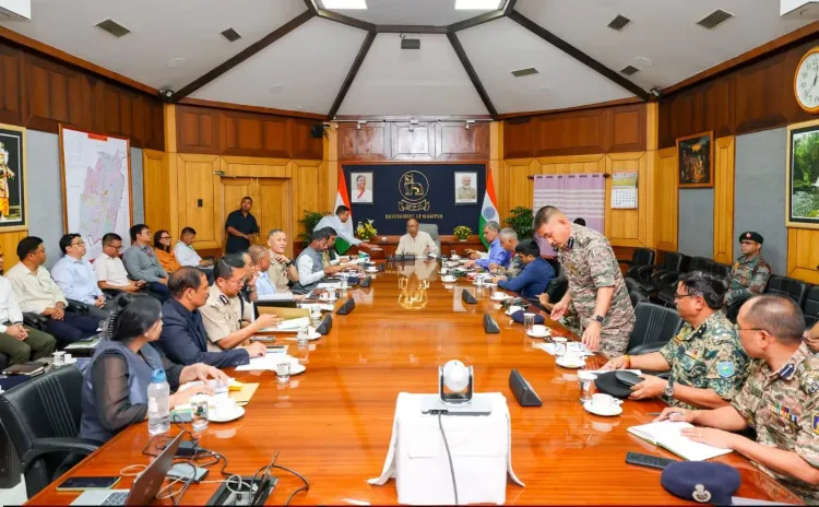Manipur CM Singh chairs NCORD meet, vows to dismantle drug networks
