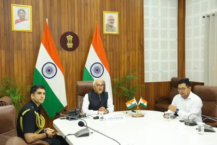 Manipur Governor Bhalla inaugurates school in Tamenglong, praises NGO efforts