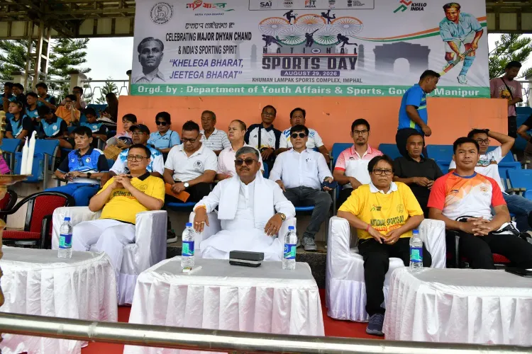 Manipur Sports Minister backs athletes to keep winning medals for state, nation