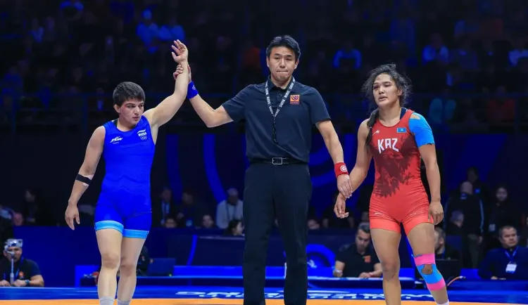 Manisha Bhanwala wins India's first gold at Senior Wrestling World Championships