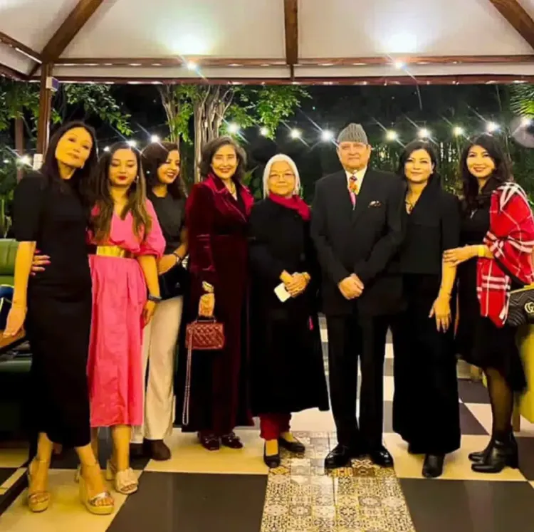 Manisha Koirala Celebrates Nepali New Year 2083 with Admired Friends