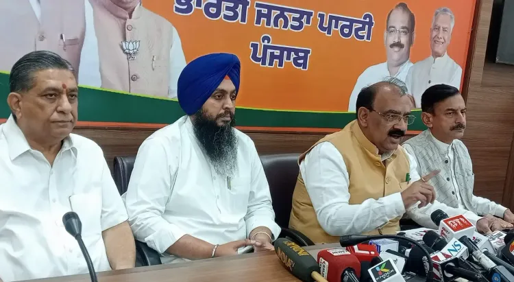BJP's Ashwani Sharma: Bhagwant Mann is a 'traitor' by AAP's own logic