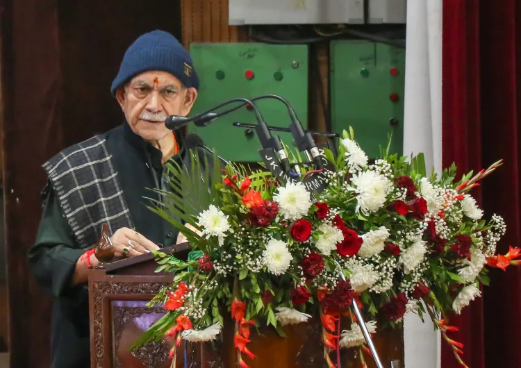 क्या एलजी मनोज सिन्हा ने जम्मू-कश्मीर को विकास की नई ऊंचाइयों पर ले जाने का संकल्प दोहराया?