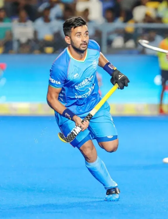 Manpreet Singh equals 412-cap Indian hockey record set by Dilip Tirkey