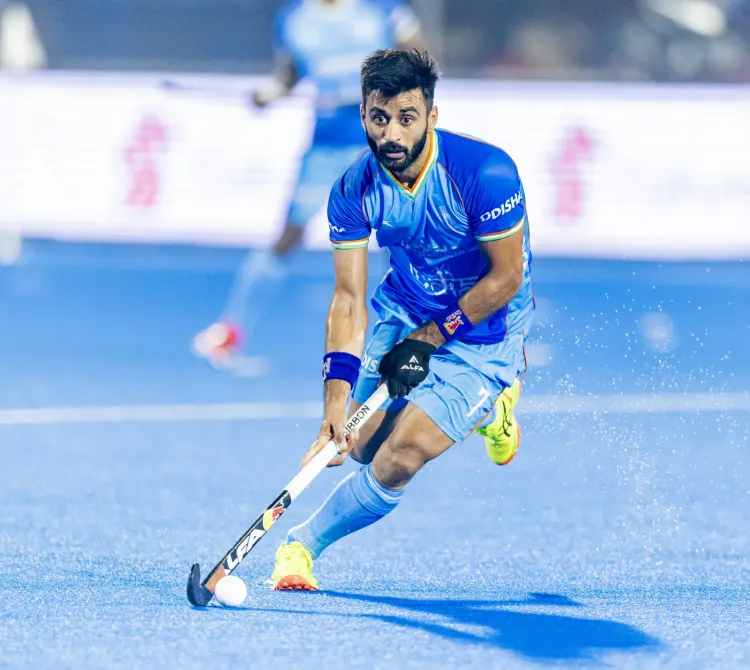 Manpreet Singh sets Indian hockey record with 413th cap against Germany