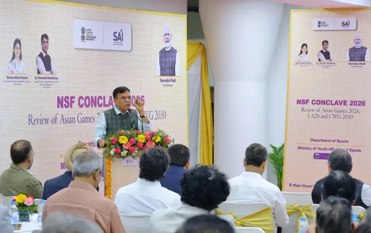 मनसुख मंडाविया ने NSF कॉन्क्लेव 2026 में पारदर्शी चयन, डोपिंग उन्मूलन और भारतीय कोचिंग पर दिया जोर