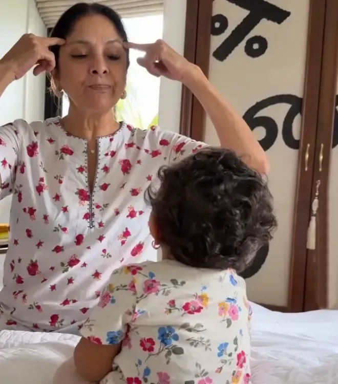 Did Masaba Gupta just reveal the joys of watching her mom Neena Gupta teach Om chanting to her granddaughter Matara?