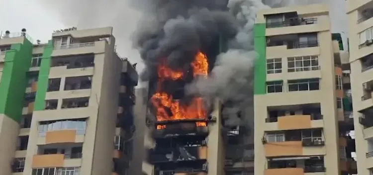 Ghaziabad fire guts 8 flats in Indirapuram's Gaur Green Avenue society