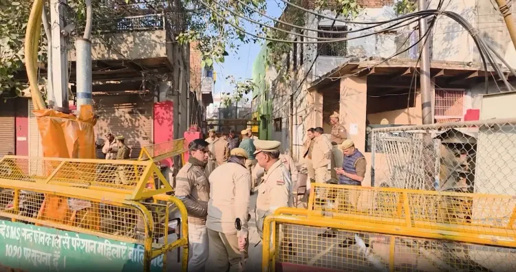 क्या मथुरा में सुरक्षा की कड़ी व्यवस्था है? श्री कृष्ण जन्मभूमि और शाही ईदगाह मस्जिद के आसपास के रास्ते बंद?