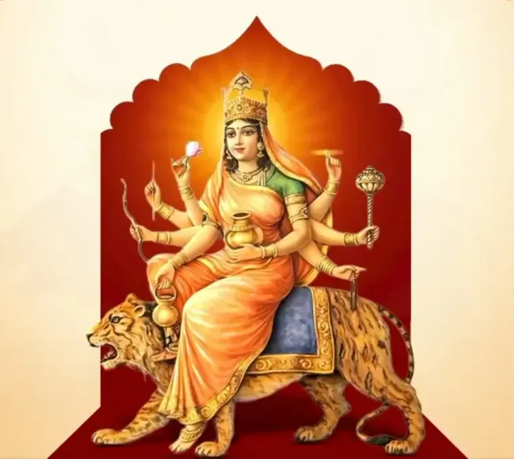 PM Modi greets nation on Navratri Day 4, prays to Maa Kushmanda