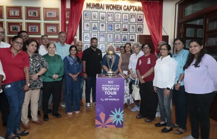 How is MCA Honouring Women Captains as ICC Women’s ODI World Cup Trophy Arrives in Mumbai?