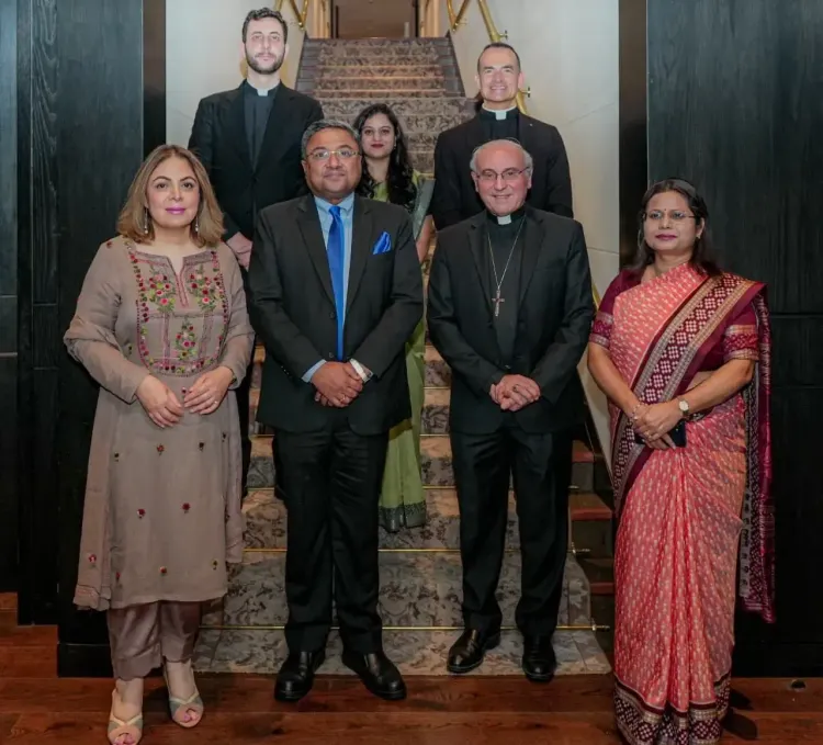 MEA Hosts Farewell Dinner for Archbishop Girelli, Celebrates Strengthened Diplomatic Relations