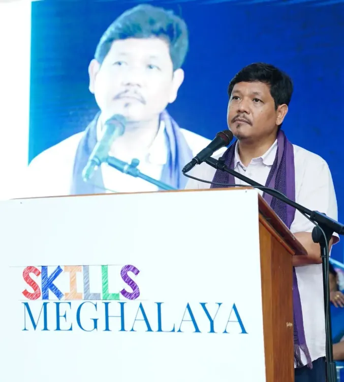 Meghalaya CM distributes ₹16.59 crore skill work orders at Skillerate 2026
