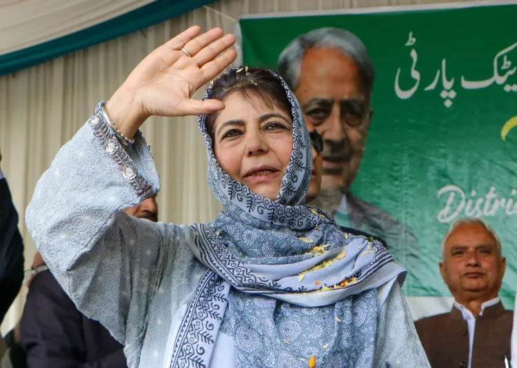 Mehbooba Mufti urges Kashmiri Pandits to unite with Muslims for J&K's future