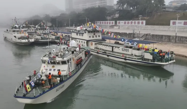 क्या मेकांग नदी पर 161वां संयुक्त गश्ती और कानून प्रवर्तन अभियान शुरू हो गया?