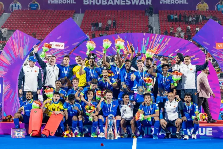 How Did Men's HIL: Kalinga Lancers Overcome Ranchi Royals 3-2 to Secure the Championship?