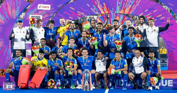 क्या कलिंगा लांसर्स ने रांची रॉयल्स को 3-2 से हराकर मेंस एचआईएल का खिताब जीता?