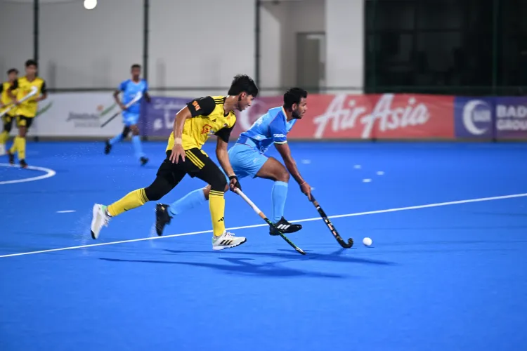 Men's Junior Asia Cup: India Secures Final Spot with 3-1 Win Over Malaysia