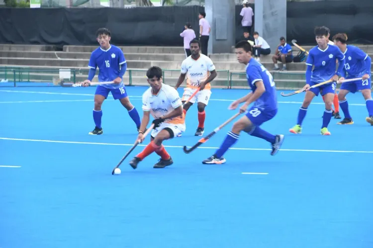 India thrash Chinese Taipei 13-1, enter U-18 Asia Cup hockey semis