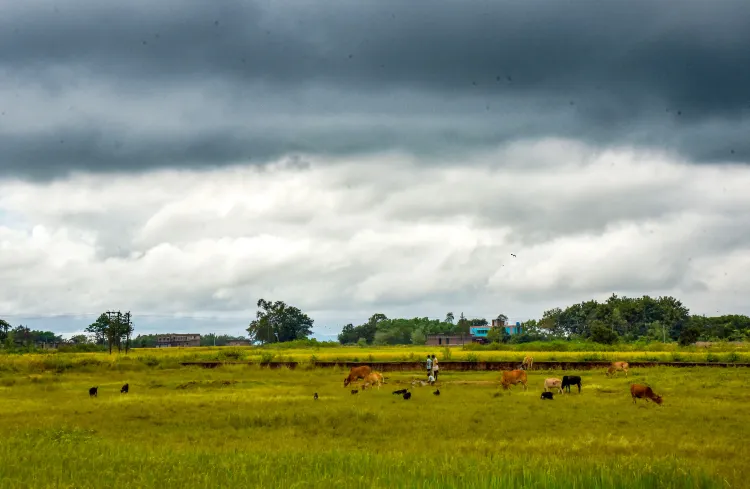 Rainfall and Thunderstorms Expected in West Bengal Until Monday