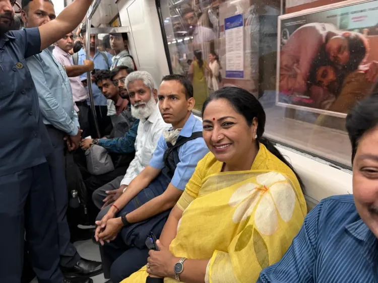 Metro Monday: Delhi L-G Sandhu, CM Gupta ride Metro to push public transport