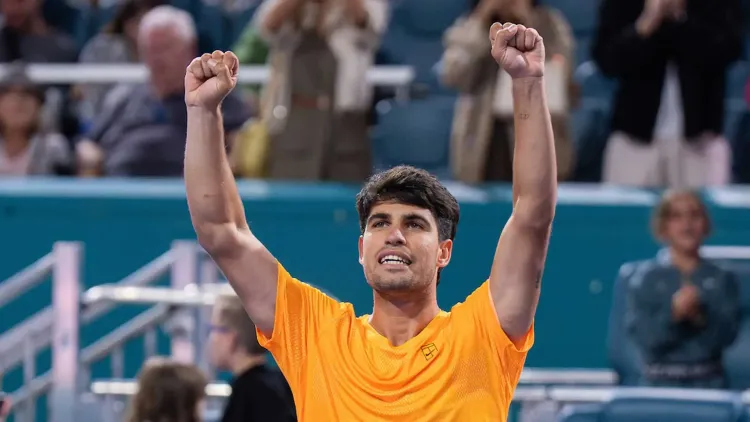 Carlos Alcaraz Dominates Rising Star Joao Fonseca at Miami Open