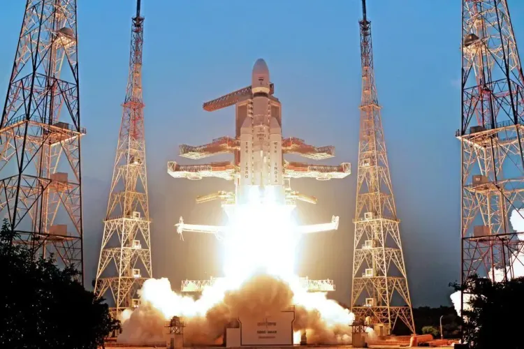How Did Ministers and ISRO Chairman Celebrate the Launch of India’s Heaviest Communication Satellite?