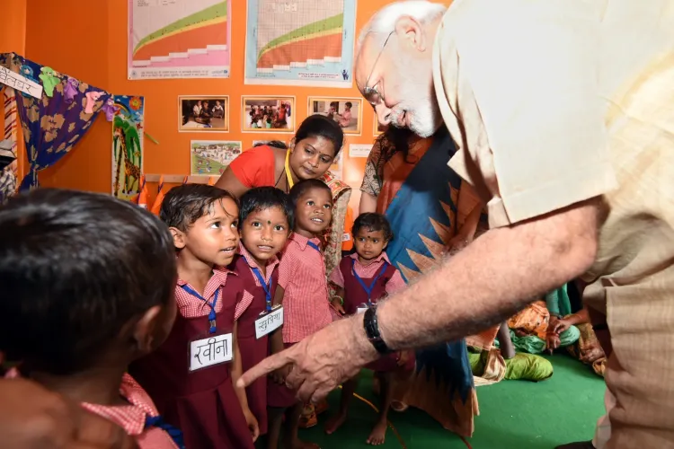 How are Mission Saksham Anganwadi and Poshan 2.0 enhancing nutrition for children and pregnant women?