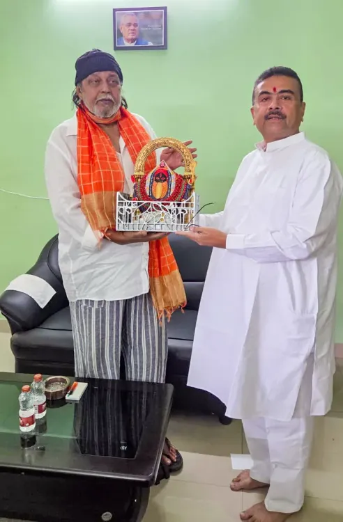 Mithun Chakraborty named West Bengal cultural advisor as CM Adhikari unveils ₹25 crore film centre