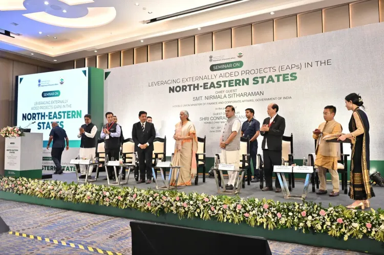Mizoram CM Lalduhoma at DEA Seminar in Shillong on EAPs