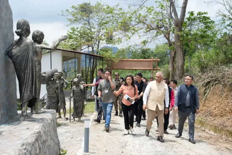 Mizoram Governor Singh inspects tribal culture projects in Aizawl