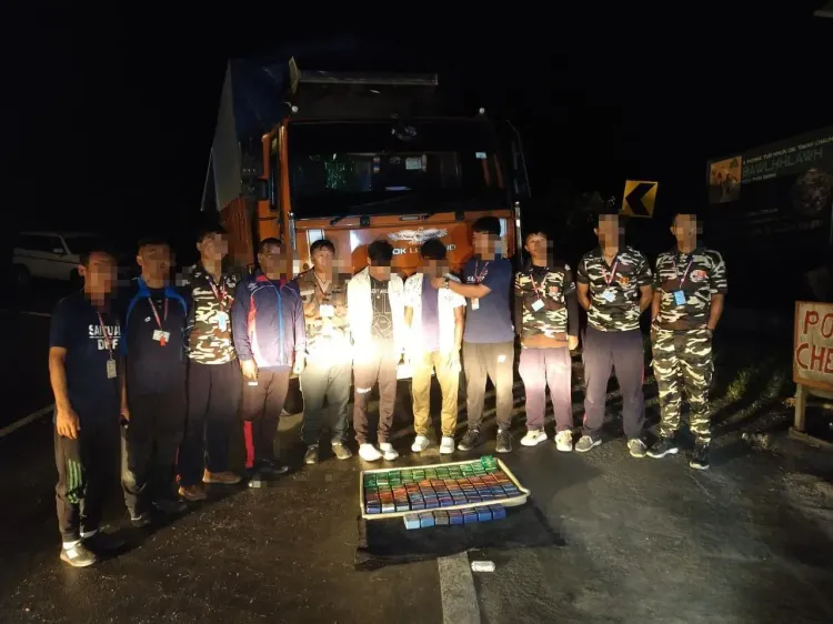 मिजोरम में ₹6.51 करोड़ की हेरोइन बरामद: असम राइफल्स-पुलिस के संयुक्त अभियान में 2 तस्कर गिरफ्तार