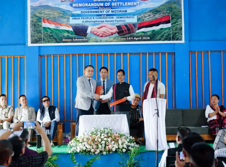 Mizoram Achieves Historic Peace Accord, Ending Insurgency With HPC-D (LF)