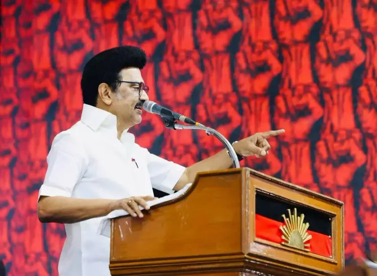 What Did MK Stalin Emphasize at the DMK District Secretaries Meet?