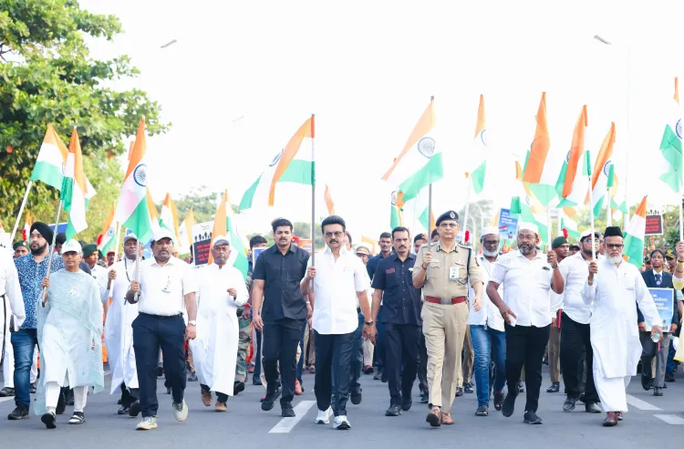 Why Did MK Stalin Lead a Massive Unity Rally for the Armed Forces?