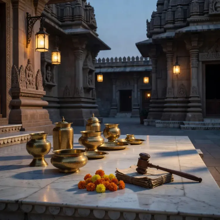 Akhilesh Questions SIT Visit, Demands Temple Donation Audit