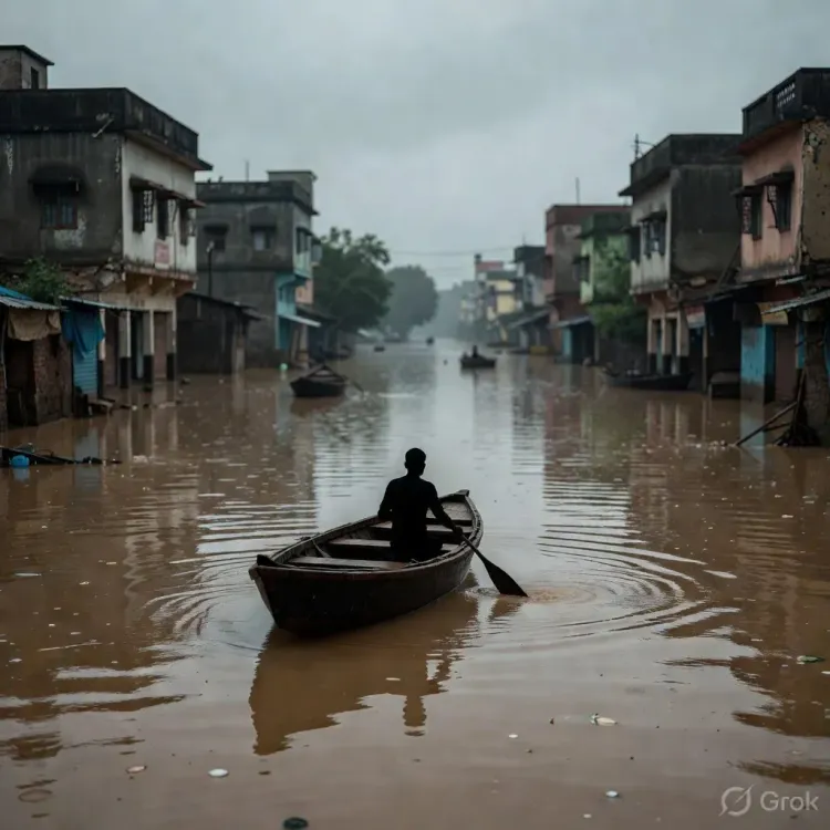 Akhilesh Slams BJP Over Prayagraj Flood Crisis