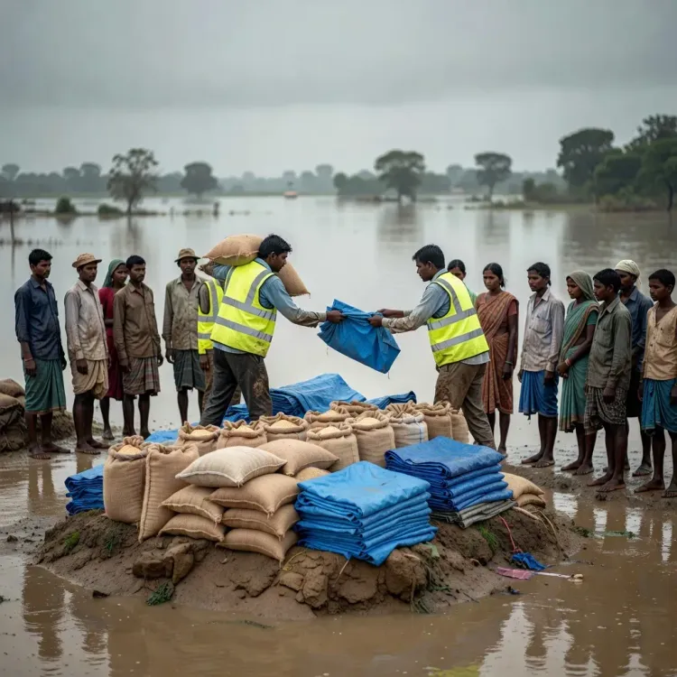 Assam CM Office: Flood Relief Underway in Sivasagar