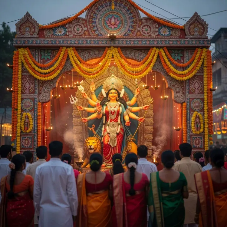 Bihar CM Samrat Choudhary Greets State on Durga Puja and Dussehra