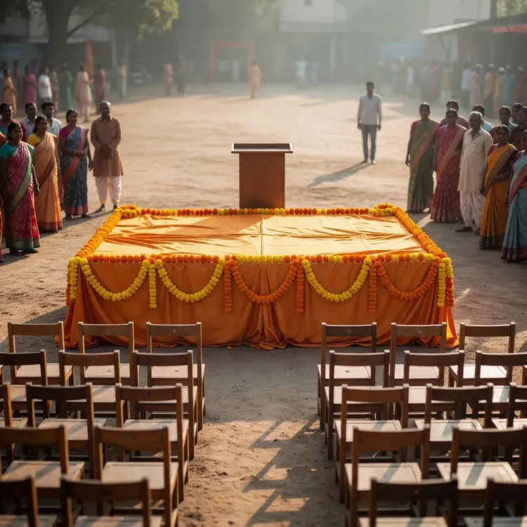 Chhattisgarh CMO holds bhoomi pujan, lokarpan and satsang event