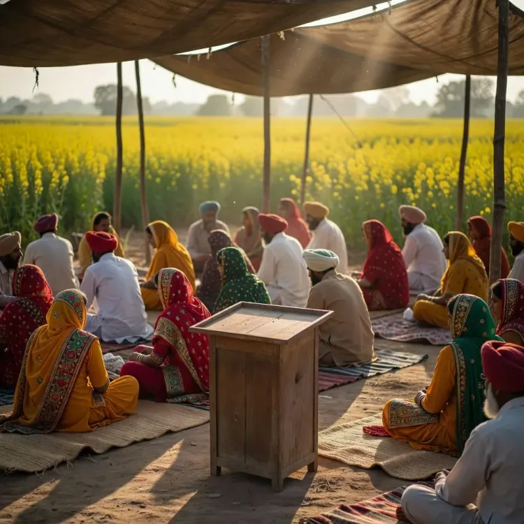 CM Bhagwant Mann Goes Live from Village Mauran in Sunam