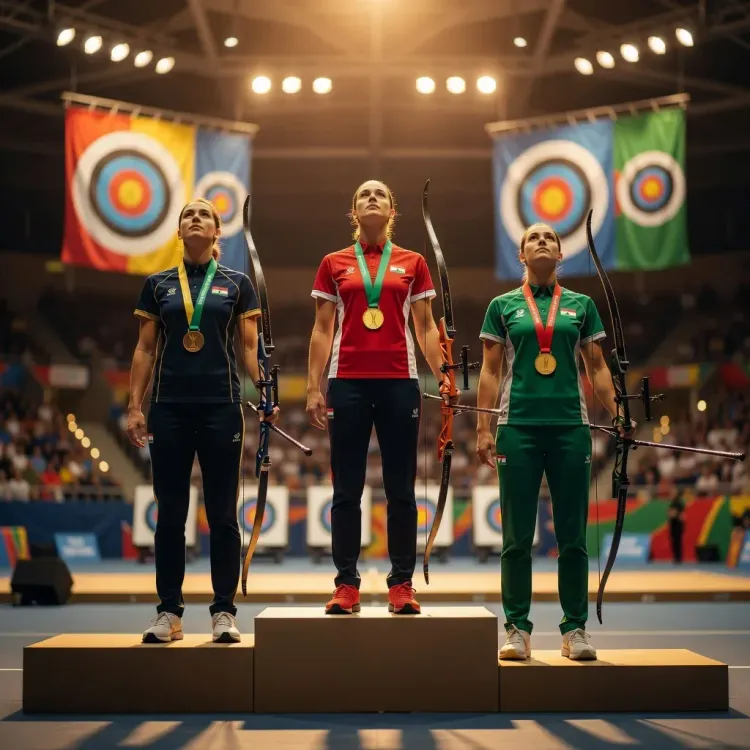 CM Bhajan Lal congratulates India's gold-winning archers at Asian Games 2026